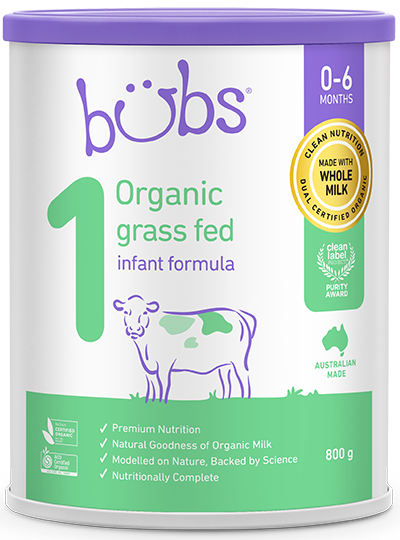 Bubs Organic grass fed - Step1